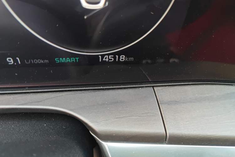 Used Kia K5 2021 380T GT-Line Flagship Edition Odometer Close Up