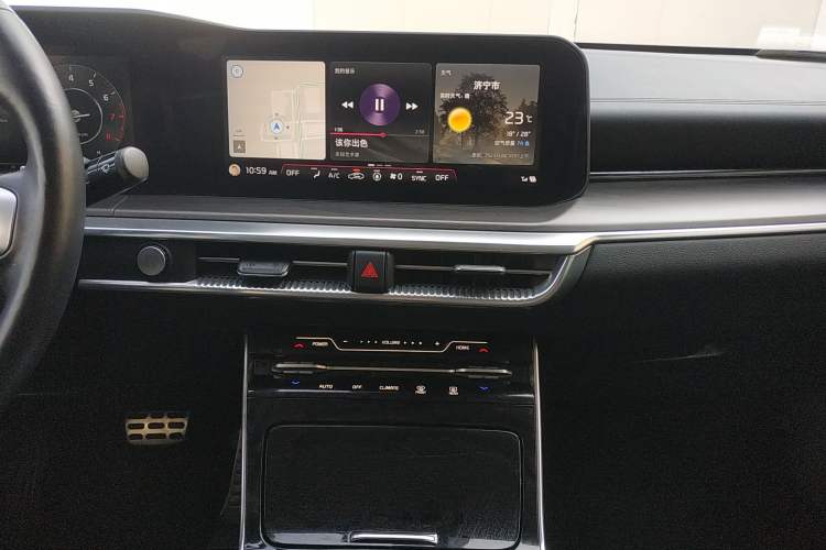 Used Kia K5 2021 380T GT-Line Flagship Edition Audio And AC Panel