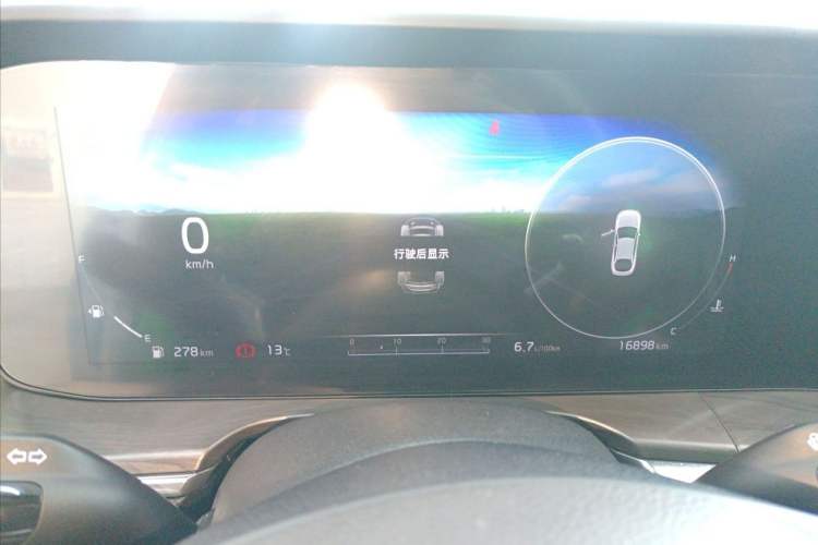 Used Kia K5 2021 270T CVVD Refreshed Edition Odometer Close Up
