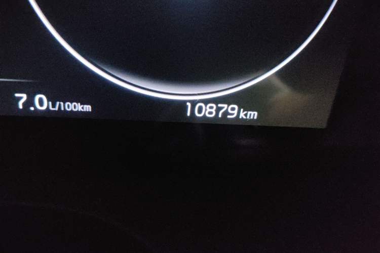 Used Kia K5 2021 270T CVVD Refreshed Edition Odometer Close Up