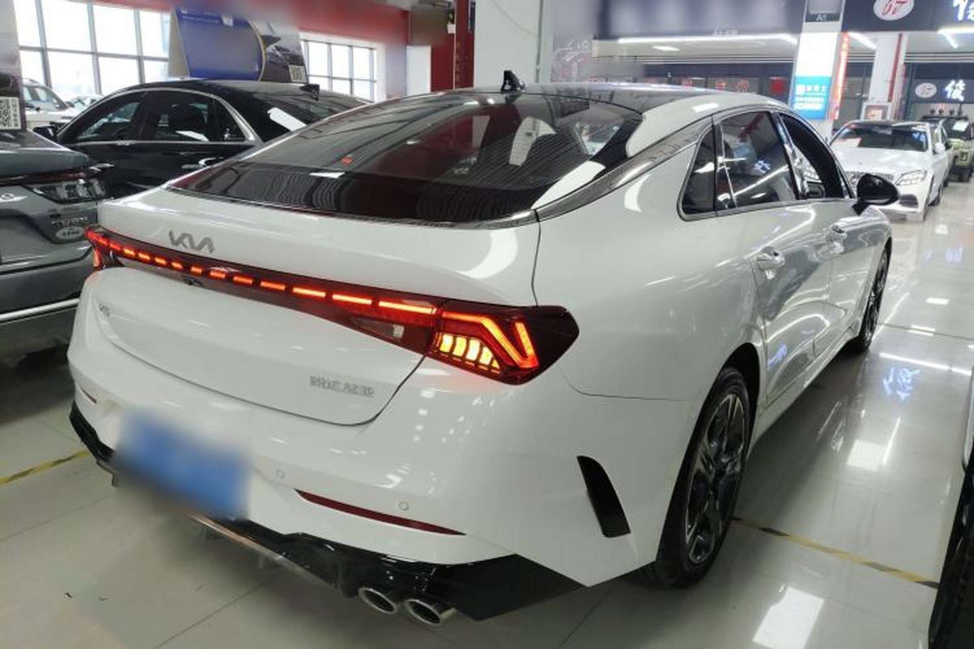 Used Kia K5 2021 380T GT-Line Refreshed Edition Rear Right 45 Deg