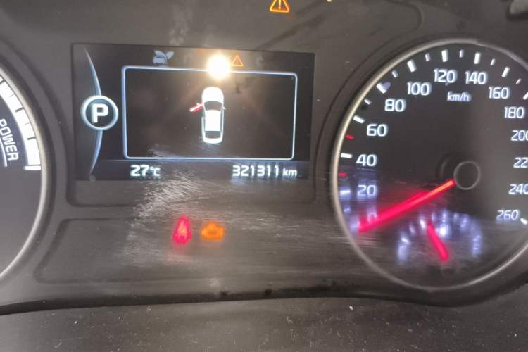 Used Kia K5 New Energy 2018 2.0L Smart Enjoyment Version Odometer Close Up