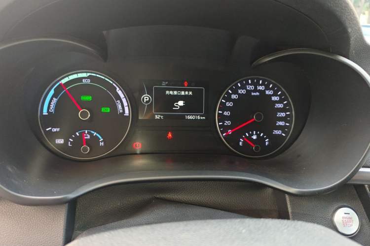 Used Kia K5 New Energy 2018 2.0L Smart Enjoyment Version Odometer Close Up