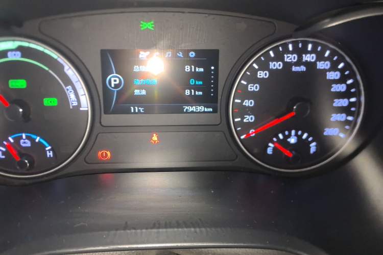 Used Kia K5 New Energy 2018 2.0L Smart Enjoyment Version Odometer Close Up