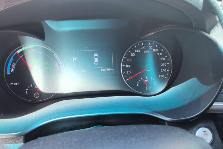 Used Kia K5 New Energy 2018 2.0L Smart Enjoyment Version Odometer Close Up