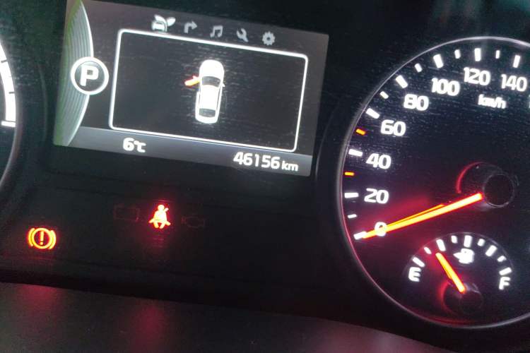 Used Kia K5 New Energy 2018 2.0L Smart Enjoyment Version Odometer Close Up