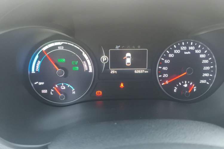 Used Kia K5 New Energy 2018 2.0L Smart Enjoyment Version Odometer Close Up