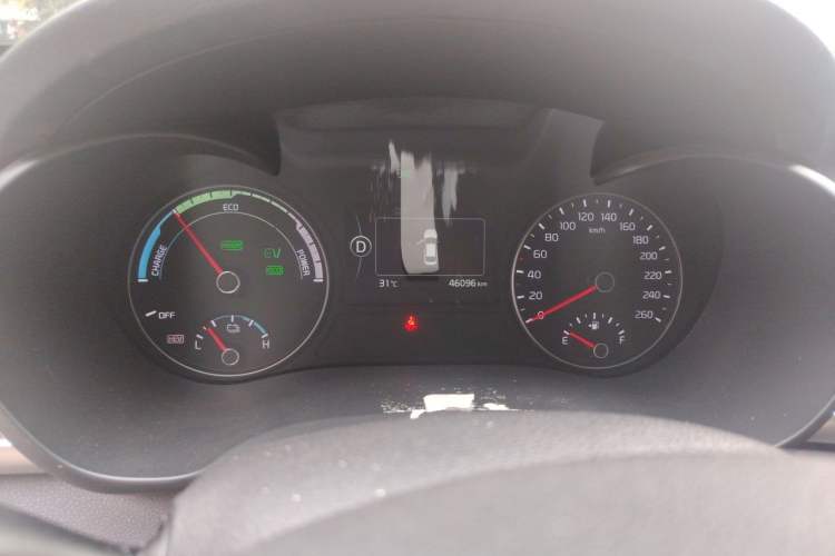 Used Kia K5 New Energy 2018 2.0L Smart Enjoyment Version Odometer Close Up
