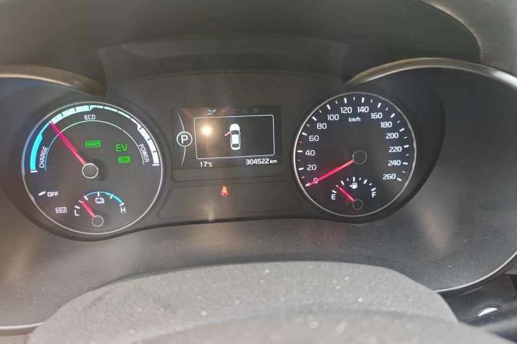 Used Kia K5 New Energy 2018 2.0L Smart Enjoyment Version Odometer Close Up