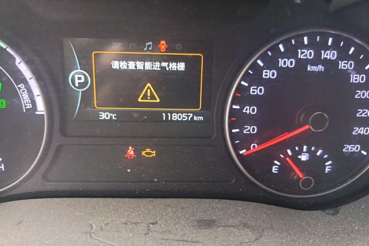 Used Kia K5 New Energy 2018 2.0L Smart Enjoyment Version Odometer Close Up