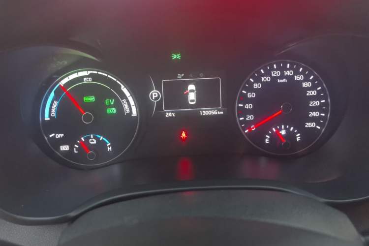Used Kia K5 New Energy 2018 2.0L Smart Enjoyment Version Odometer Close Up