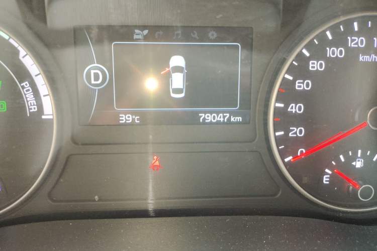 Used Kia K5 New Energy 2018 2.0L Smart Enjoyment Version Odometer Close Up