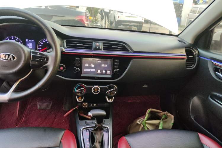 Used Kia KX Cross 2018 1.6L Automatic Dynamic Sunroof Version Audio And AC Panel