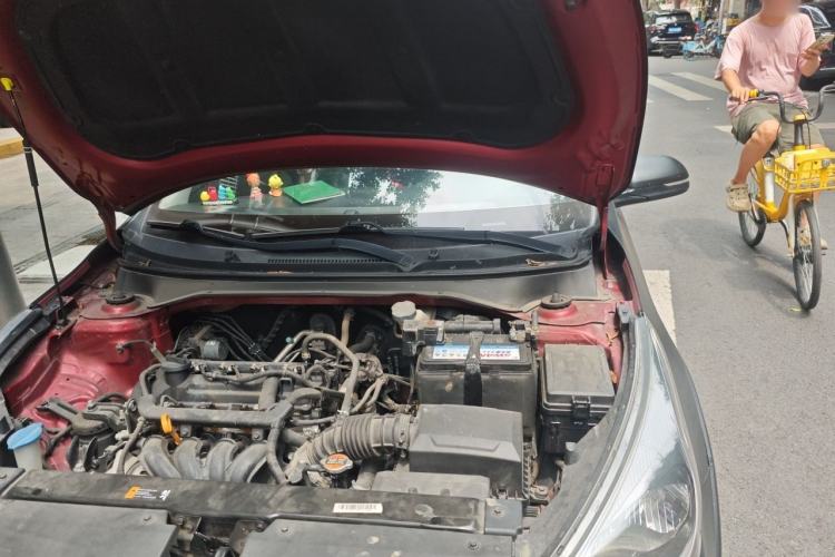 Used Kia KX Cross 2017 1.4L AT GLS Engine Bay Left