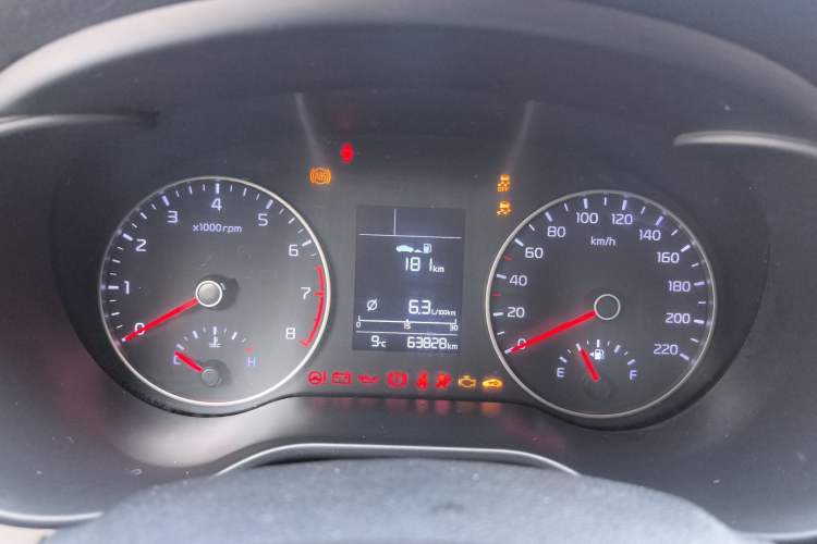 Used Kia KX Cross 2017 1.4L MT GLS Instrument Cluster