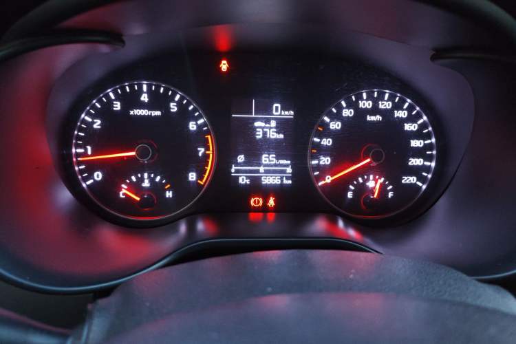 Used Kia KX Cross 2017 1.4L MT GLS Instrument Cluster