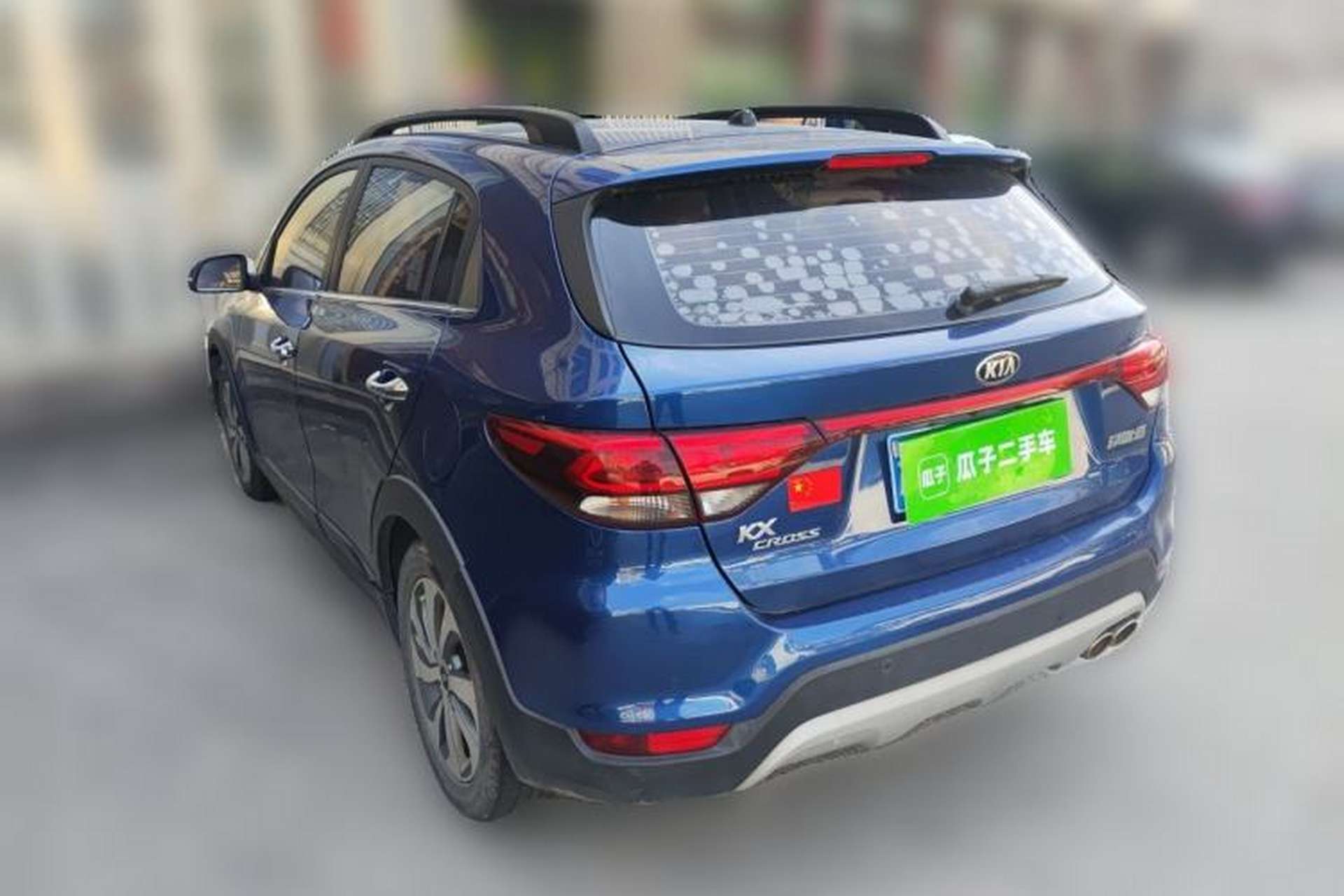 Used Kia KX Cross 2017 1.4L AT GLS Rear Left 45 Deg