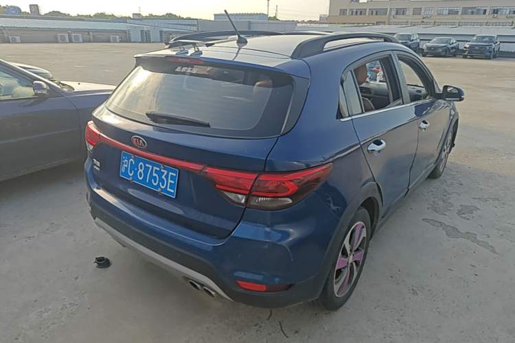 Used Kia KX Cross 2017 1.4L AT GLS Rear Right 45 Deg