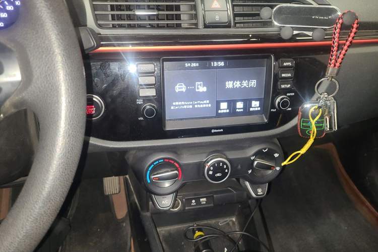 Used Kia KX Cross 2017 1.4L AT GLS Audio And AC Panel