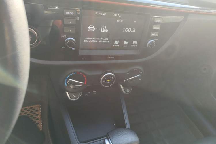 Used Kia KX Cross 2017 1.4L AT GLS Audio And AC Panel