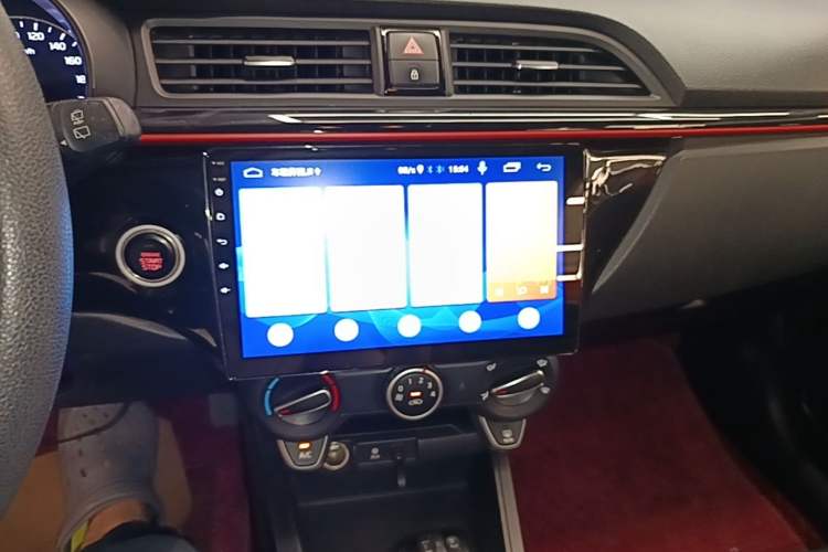 Used Kia KX Cross 2017 1.4L AT GLS Audio And AC Panel