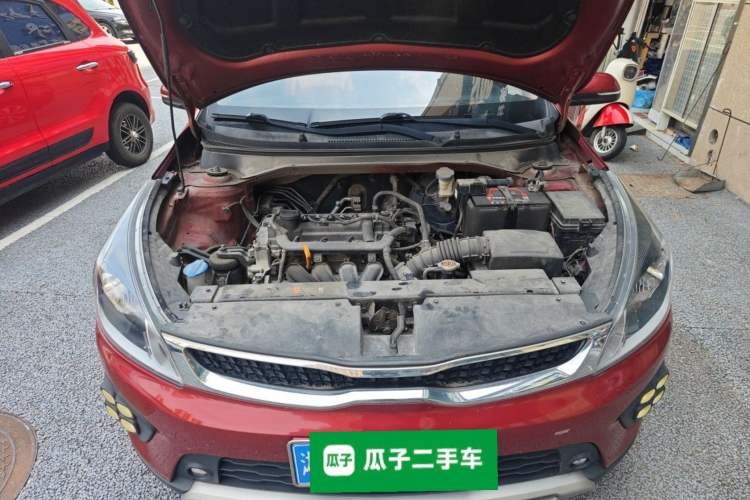 Used Kia KX Cross 2017 1.4L AT GLS Engine Bay
