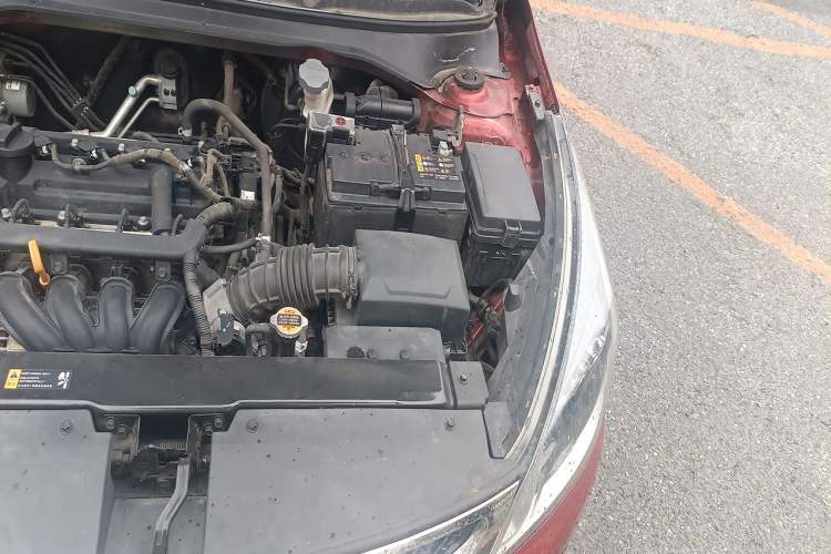 Used Kia KX Cross 2017 1.4L AT GLS Engine Bay Left