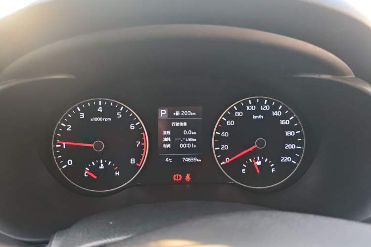 Used Kia KX Cross 2017 1.4L AT GLS Instrument Cluster