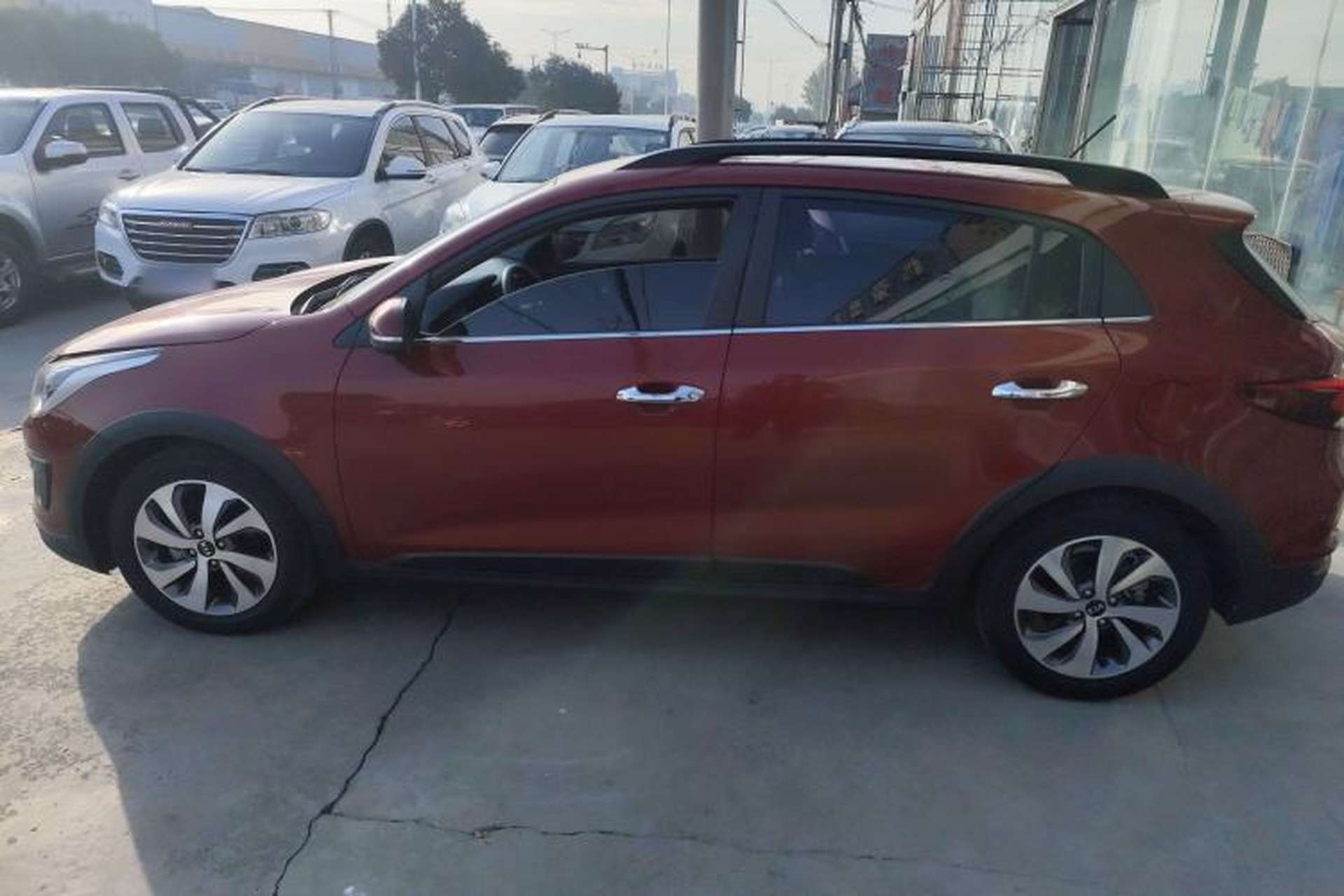 Used Kia KX Cross 2017 1.4L AT GLS Left Side