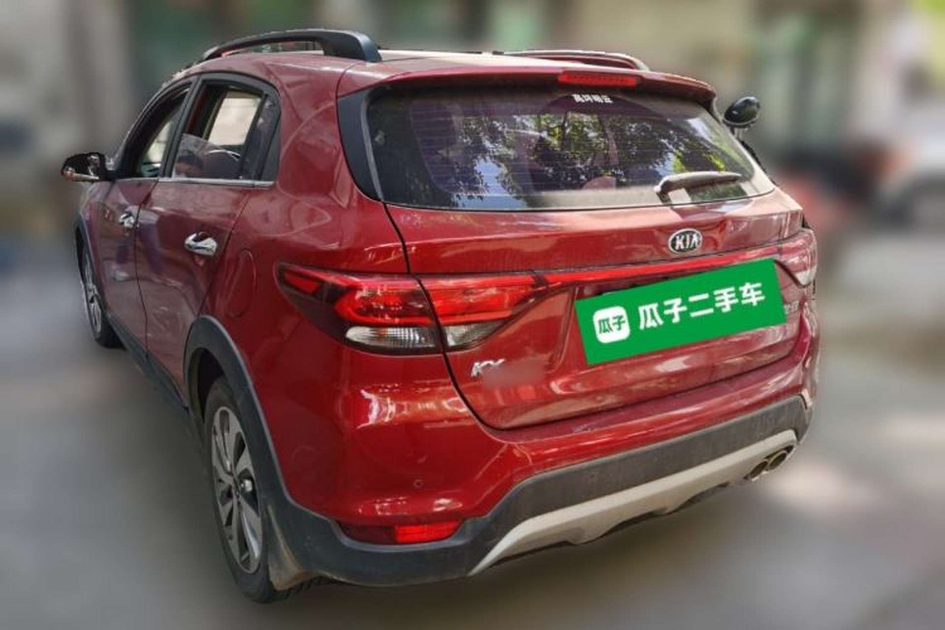 Used Kia KX Cross 2017 1.4L AT GLS Rear Left 45 Deg