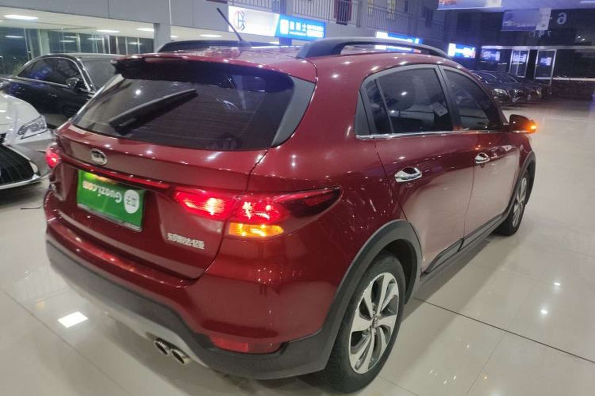 Used Kia KX Cross 2017 1.4L AT GLS Rear Right 45 Deg
