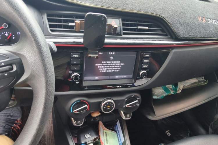 Used Kia KX Cross 2017 1.4L AT GLS Audio And AC Panel