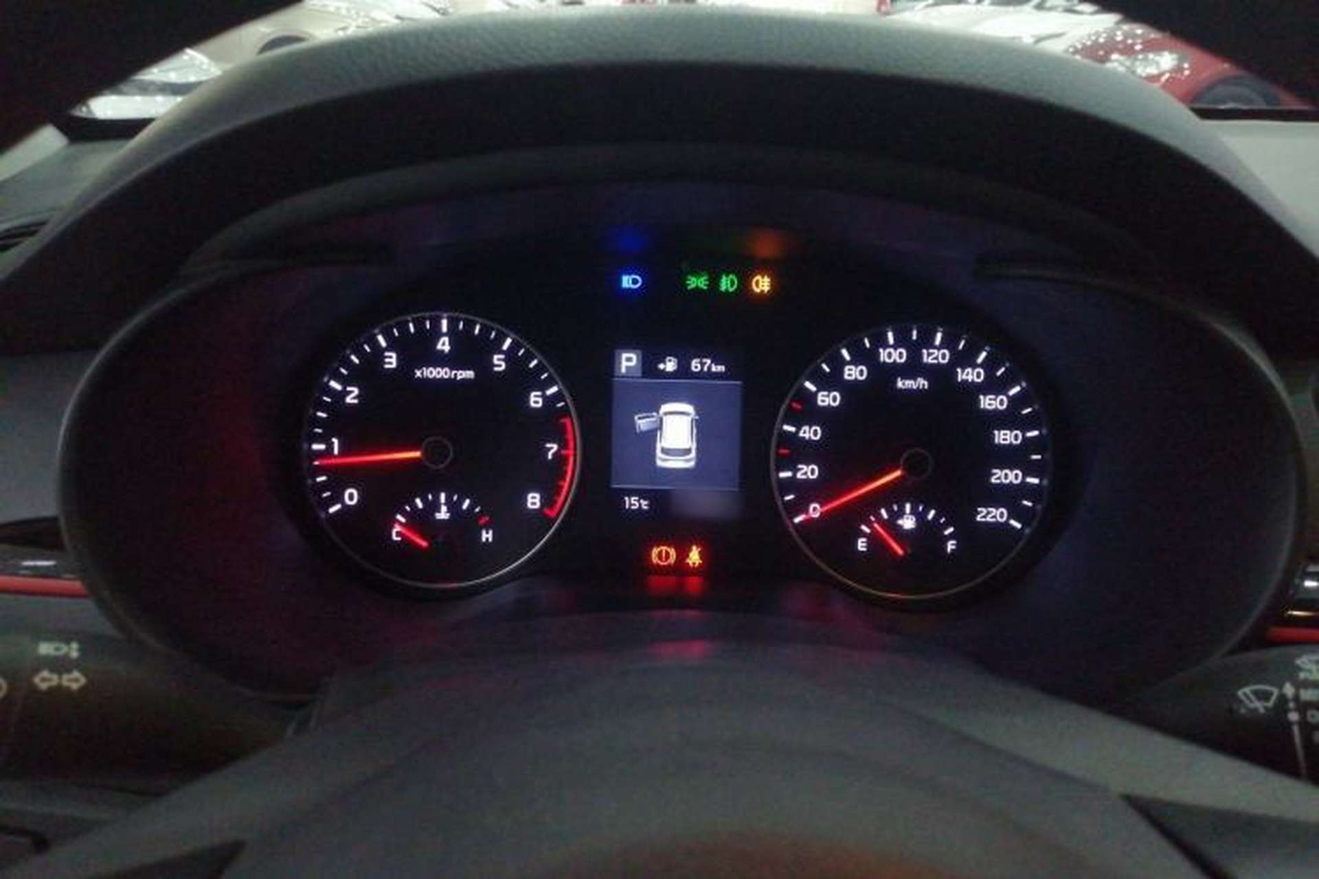 Used Kia KX Cross 2017 1.4L AT GLS Instrument Cluster