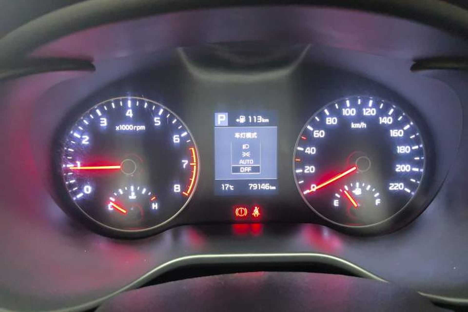 Used Kia KX Cross 2017 1.4L AT GLS Instrument Cluster