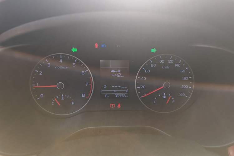 Used Kia KX Cross 2017 1.4L MT GLS Instrument Cluster