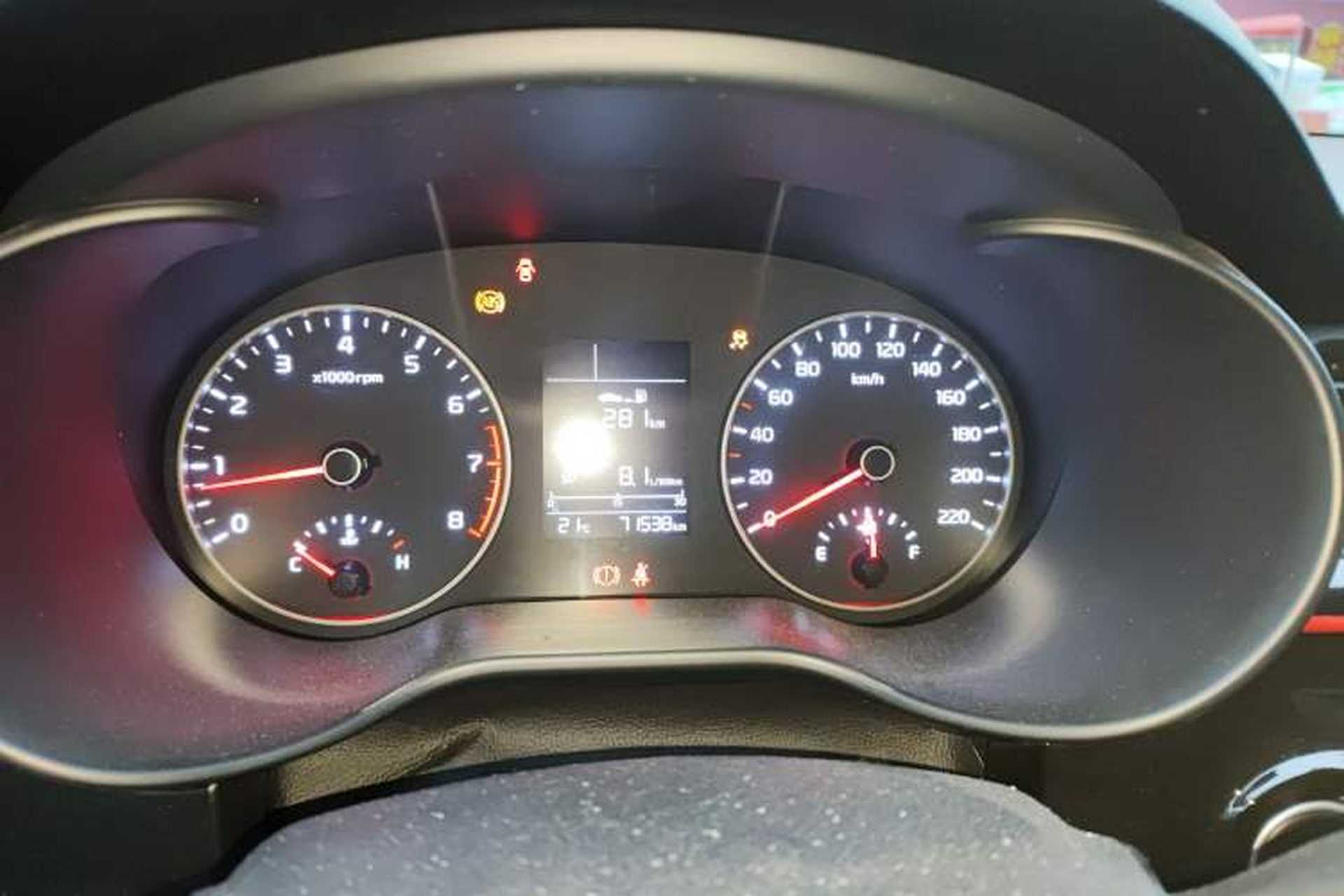 Used Kia KX Cross 2017 1.4L MT GLS Instrument Cluster