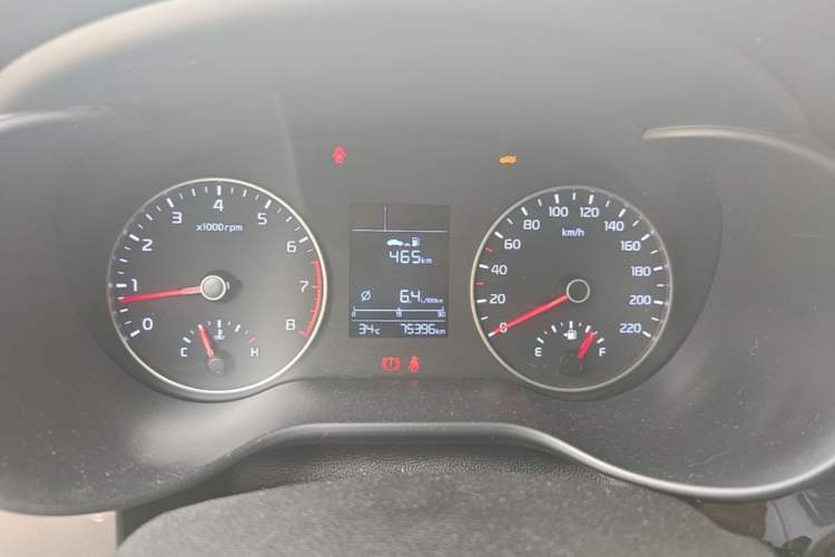 Used Kia KX Cross 2017 1.4L MT GLS Instrument Cluster