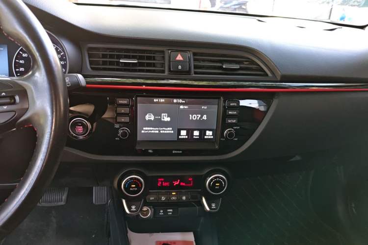 Used Kia KX Cross 2018 1.6L Automatic Dynamic Sunroof Version Audio And AC Panel