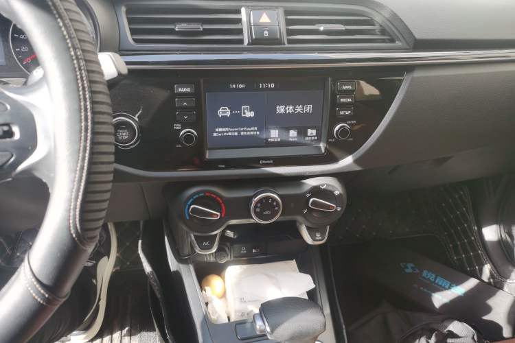Used Kia KX Cross 2018 1.6L Automatic Dynamic Sunroof Version Audio And AC Panel