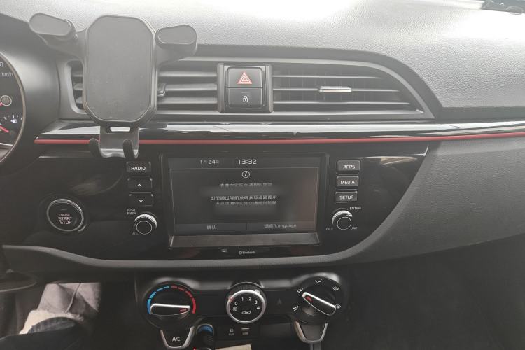Used Kia KX Cross 2018 1.6L Automatic Dynamic Sunroof Version Audio And AC Panel