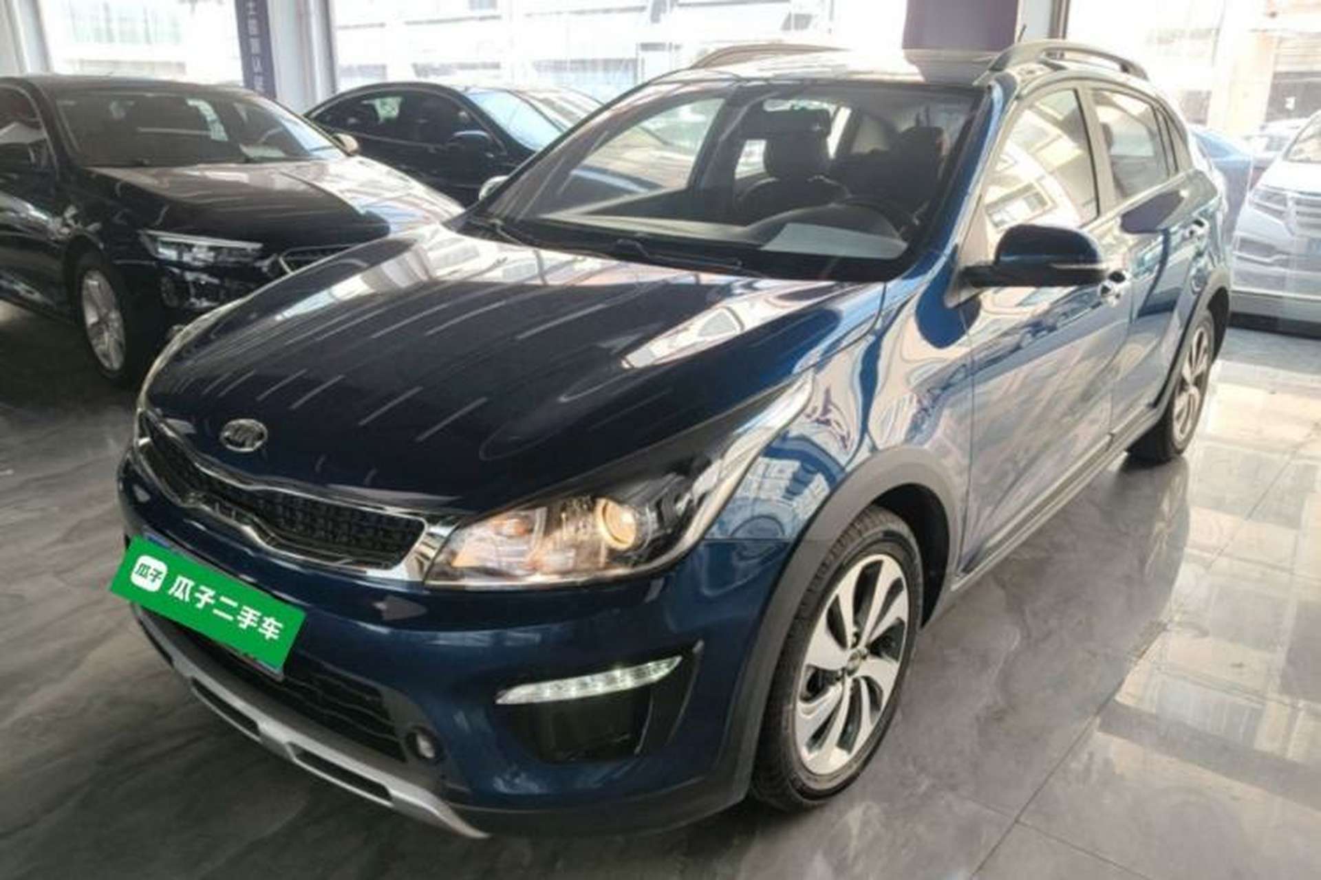 Used Kia KX Cross 2018 1.6L Automatic Dynamic Sunroof Version Front Left 45 Deg