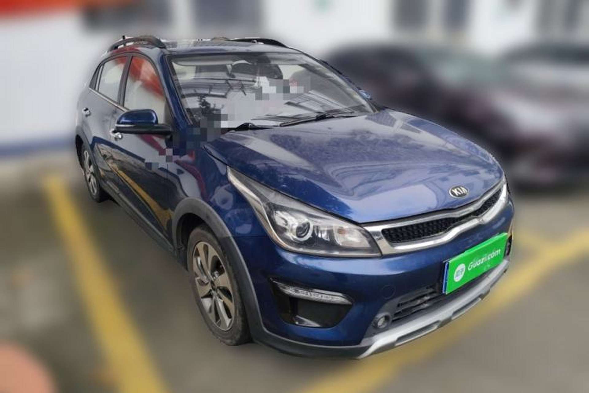 Used Kia KX Cross 2018 1.6L Automatic Dynamic Sunroof Version Front Right 45 Deg