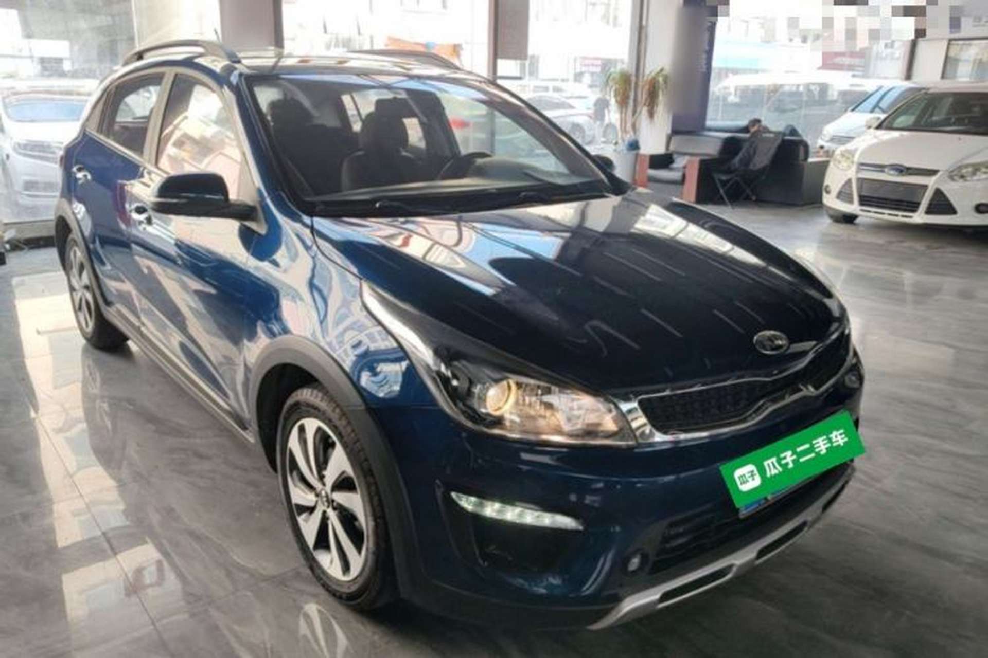 Used Kia KX Cross 2018 1.6L Automatic Dynamic Sunroof Version Front Right 45 Deg