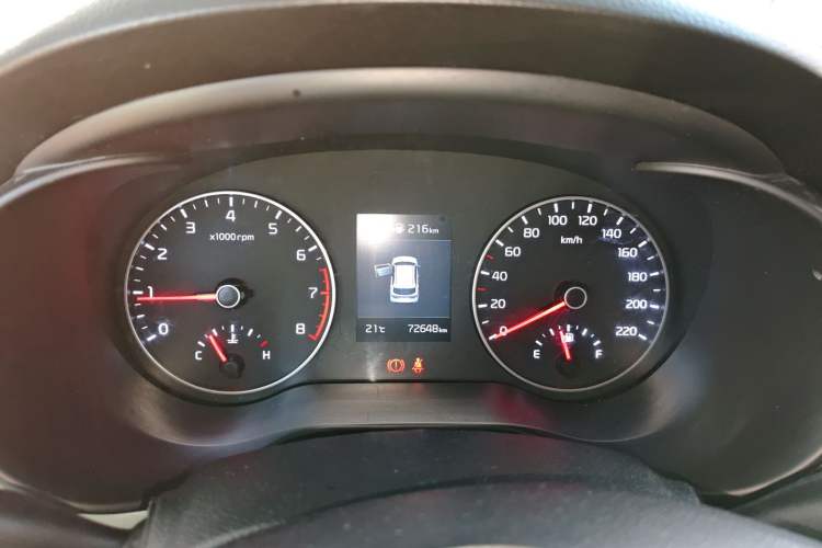 Used Kia KX Cross 2018 1.6L Automatic Dynamic Sunroof Version Instrument Cluster