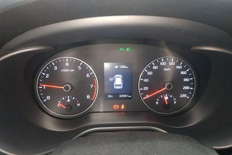 Used Kia KX Cross 2018 1.6L Automatic Dynamic Sunroof Version Instrument Cluster