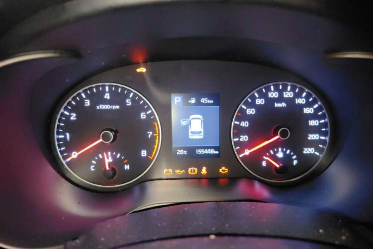Used Kia KX Cross 2018 1.6L Automatic Dynamic Sunroof Version Instrument Cluster
