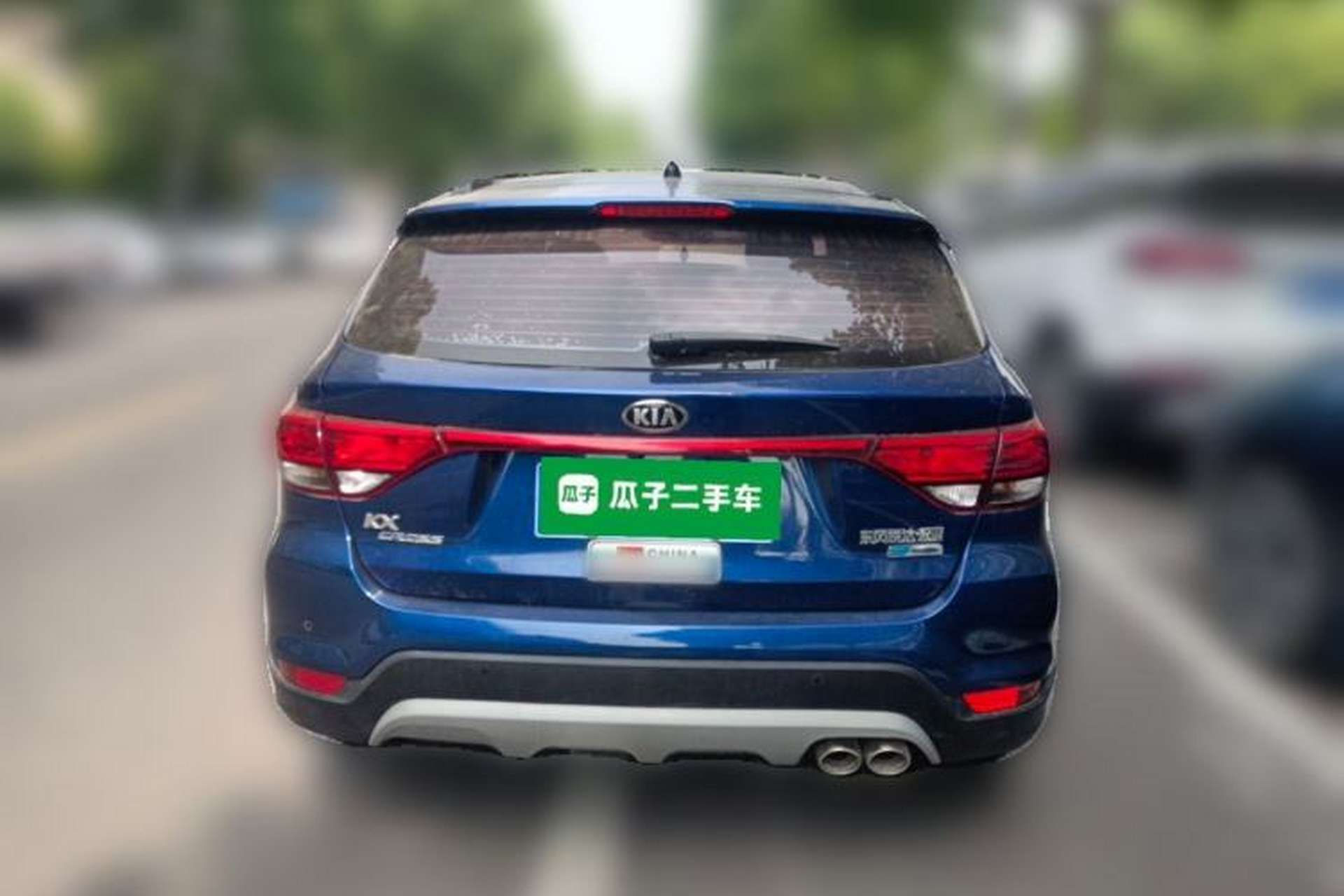 Used Kia KX Cross 2018 1.6L Automatic Dynamic Sunroof Version Rear
