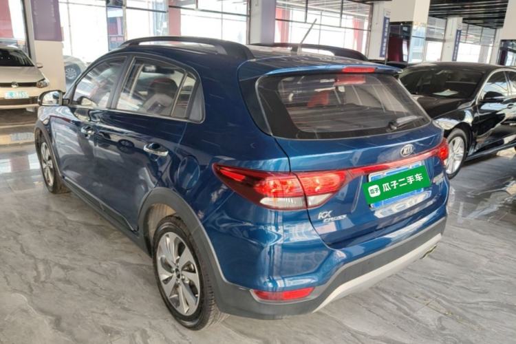 Used Kia KX Cross 2018 1.6L Automatic Dynamic Sunroof Version Rear Left 45 Deg