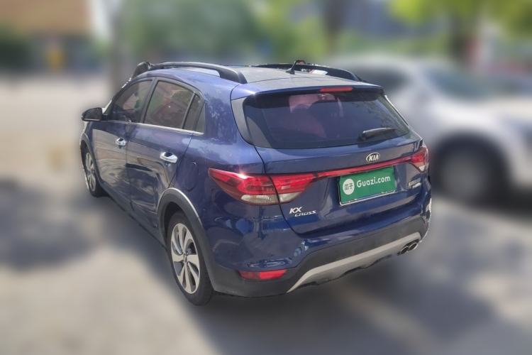 Used Kia KX Cross 2018 1.6L Automatic Dynamic Sunroof Version Rear Left 45 Deg