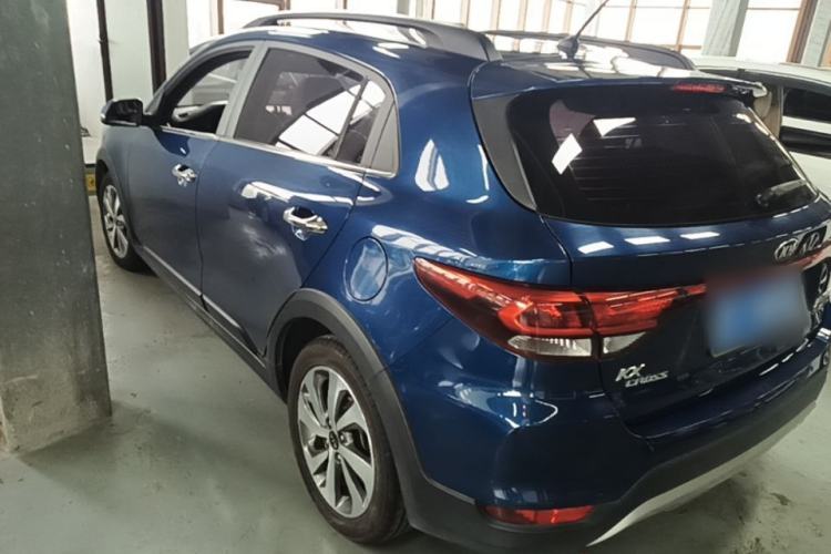 Used Kia KX Cross 2018 1.6L Automatic Dynamic Sunroof Version Rear Left 45 Deg